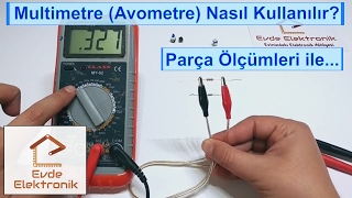 Multimetre Nasıl Kullanılır? Multimetre (Avometre) ile Ölçümler Yapmak #7