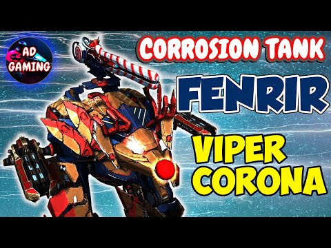 CORROSION TANK - GIFTBRINGER FENRIR With CANDY VIPER and CORONA - War Robots Mk2 WR Gameplay