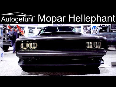 Mopar Hellephant 1000 hp engine with Super Charger car Special - Autogefühl