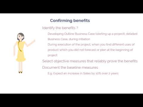 PRINCE2 Chap 4: Business Case Video 6 Conforming the Benefits Part1