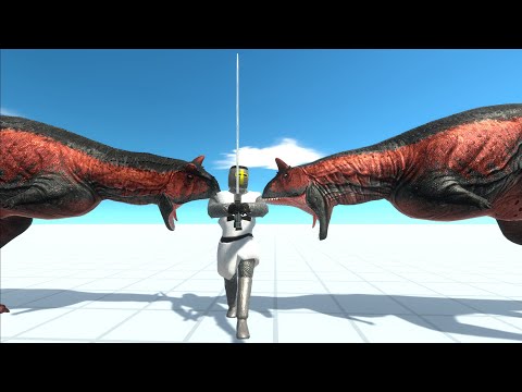 [DEFEND THE CASTLE] CARNIVORE DINOSAURS VS ANCIENT HUMANS ANIMAL REVOLT BATTLE SIMULATOR ARBS
