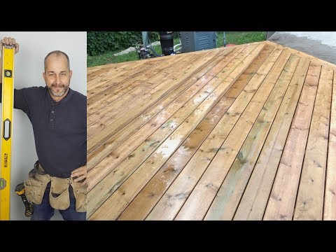 DIY DECK Part 5 | Laying Deckboards