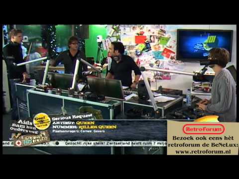 SR2010: Gerard Ekdom lipsynct Queen - Killer Queen - 3FM Serious Request 2010