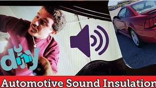 Sound Insulation Install for Noico Automotive Product! | 1999 Ford Mustang GT