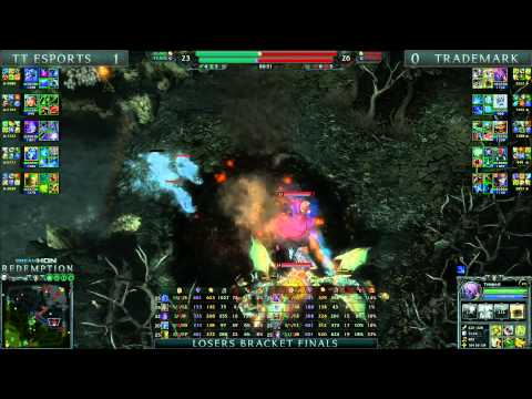 DreamHoN Redemption Loser Finals - Trademark eSports vs Tt eSports game 2 part 2