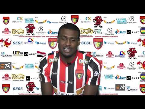 TV APUCARANA SPORTS - ZAGUEIRO THIAGO SOUTO ESTA NO  APUCARANA SPORTS