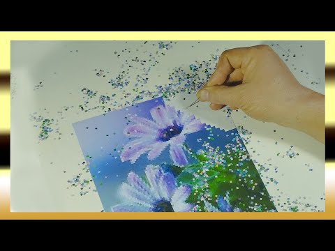 I HAVE MADE THE PICTURE OF FLOWER BY PIECES OF COLOR PEPER | AdibA