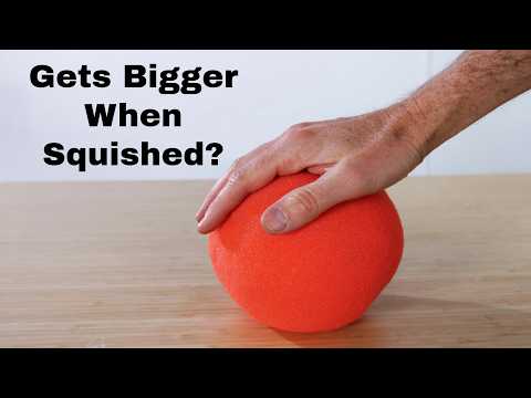 Why Does Sand Get Bigger When You Squish it?