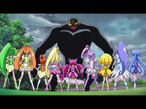 GLITTER FORCE VS FORCE OF EVILE