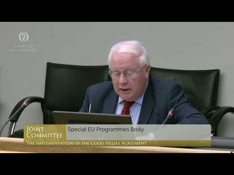 Brendan Smith on Peace Plus funding and further education