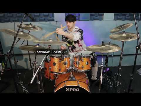 PRATOS LIGA B20 KREST CYMBALS - LINHA INFINITY (INDIVIDUAIS)