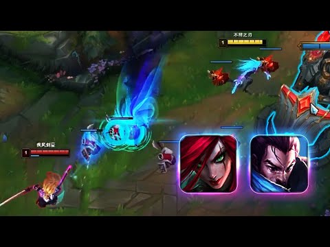 LianHuaDao Katarina vs Yasuo - CN Challenger Super Server