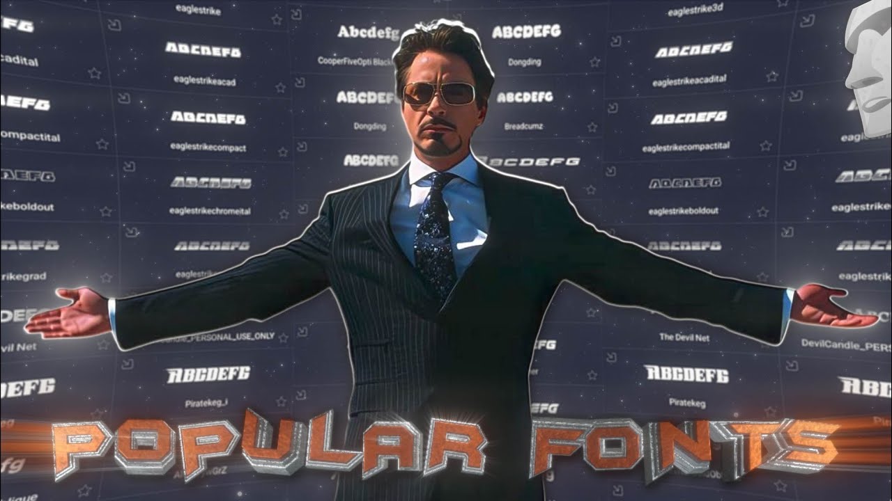 Popular Fonts Which Can Make Your Edits Viral 📈