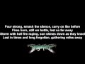 DragonForce - A Flame For Freedom | Lyrics on screen | HD