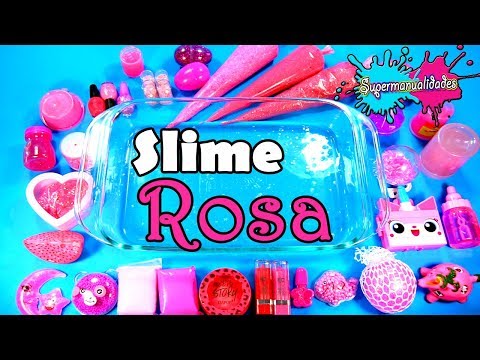 Mixing Pink into Slime (Adding Random things) / Supermanualidades