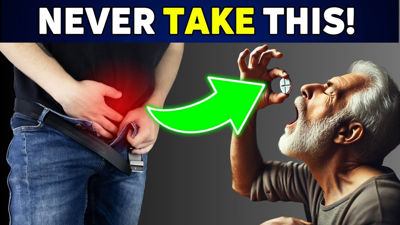 You cannot SHRINK your Enlarged Prostate if you take these 5 Medicines!