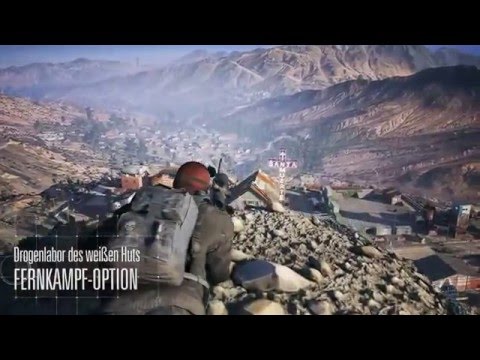 Tom Clancy’s Ghost Recon Wildlands Reveal Trailer – E3 2015