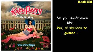 Katy Perry - Ur So Gay (Lyrics + Sub Español) [Official Audio]