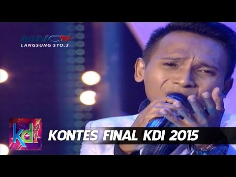 Fauzi " Kembalikan Dia " Bima - Kontes Final KDI 2015 (8/5)