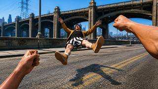 Grand Theft Auto V: Hardest Knockouts #10 (POV Fights, CRAZY K.Os, Punching Random People 🤣)