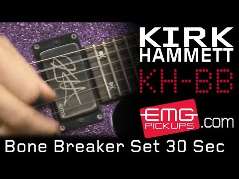Kirk Hammett EMG Bone Breaker Signature Pickup Set_30