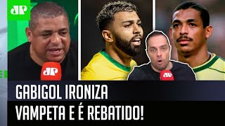 ‘Ô, Gabigol, o Vampeta é…’: Repórter desabafa após ironia do atacante do Flamengo