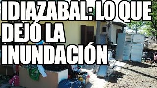 preview picture of video 'Idiazabal: Lo que dejó la inundación'