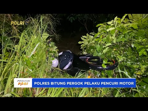 TIM TARSIUS REBORN POLRES BITUNG AMANKAN PELAKU CURI MOTOR