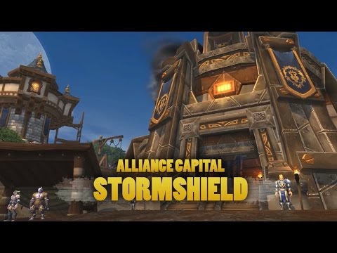 World of Warcraft: Warlords of Draenor Beta - Stormshield, Alliance Capital