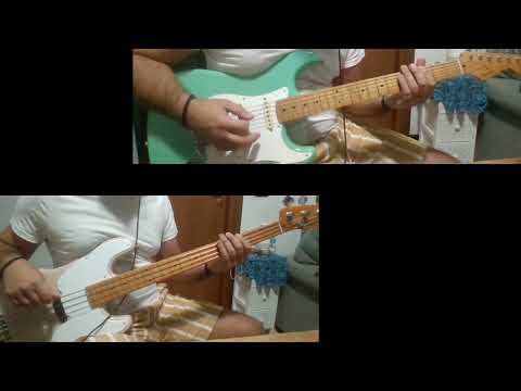 La collina dei ciliegi (bass & guitars cover)
