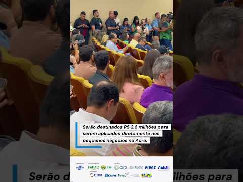 Lançamento do programa Centelha em Rio Branco