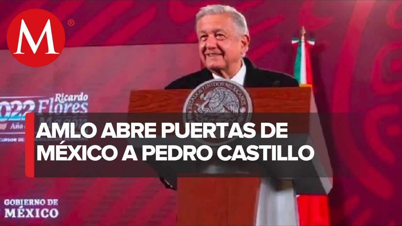 Familia de Pedro Castillo decidirán si se asila en México: AMLO