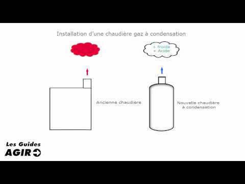 comment installer ventouse chaudiere condensation