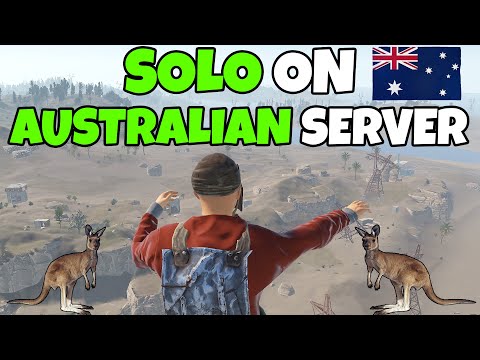 RUST | SOLO on an AUSTRALIAN SERVER !