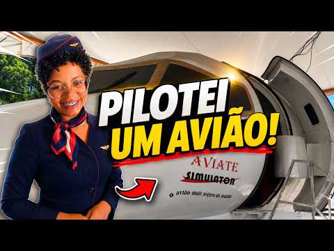 Minha Primeira Experiência | Conhecendo o simulador de voo em Ibiraçu – ES