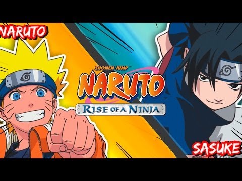 Naruto Rise of a Ninja Gameplay Naruto vs Sasuke