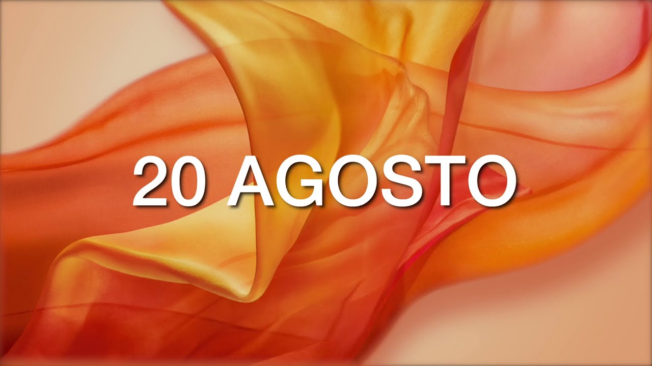 Meditazione Calendario “Parole di Vita” del 20 Agosto 2020