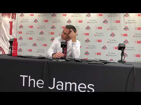 Ohio State coach Chris Holtmann’s full press conference after a 76-51 win against Villanova