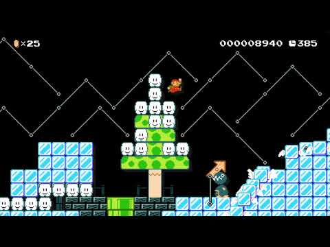 Overrrun by Zombies II Dead Snow ⚡️ by DonkeyMint ⚡️ SUPER MARIO MAKER Raw GAMEPLAY