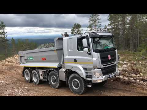 Tatra 8X8 demokörning Idre