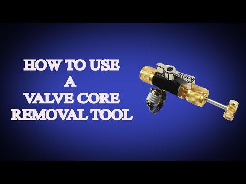 This video provides a tutorial on how to use a valve core removal tool to address system restrictions in HVAC systems.