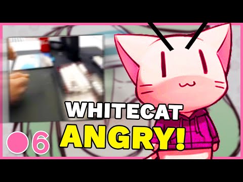 AngryCat! WhiteCat CHOKES! - osu! Catch-Up 6 (Highlights)