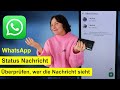WhatsApp Tipp Überprüfen Wer Status Meldung Angesehen Hat Smartphone Einfach Erklärt