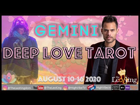 Gemini Love Tarot Weekly Horoscope/Reading August 10th-16th