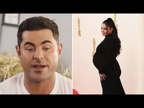 Zac Efron REACTS to Vanessa Hudgens’ Pregnancy Announcement at the 2024 Oscars