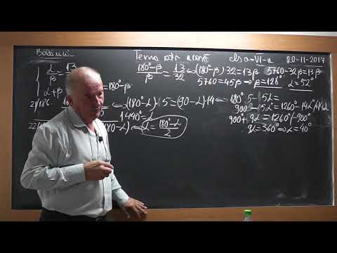 2/2 Lectia 1634 Clasa 6 Calcule cu masuri de unghiuri Unghiuri adiacente Suplementare Complementare