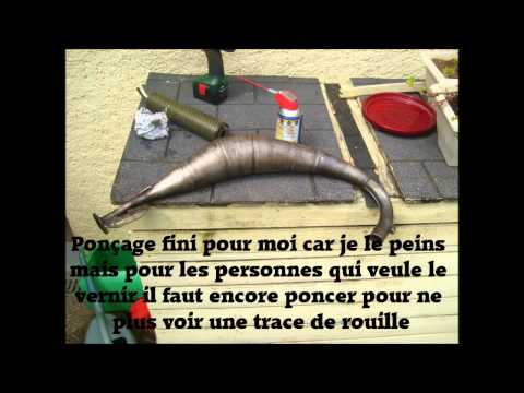 comment reparer mon pot d'echappement