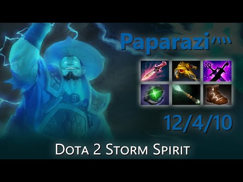 "Paparazi灬" 12/4/10 | Dota 2 Storm Spirit highlights