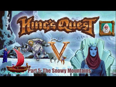 King's Quest V pt 5/7: The Snowy Mountains