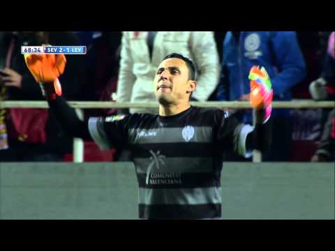 Gol de Rakitic (2-1) en el Sevilla FC - Levante UD - HD